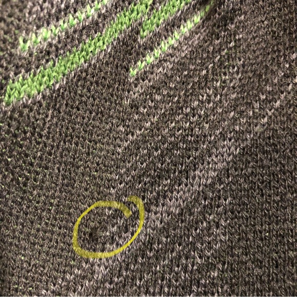 Columbia Reversible Youth Ski Hat. L/XL Green/Grey - Picture 3 of 7